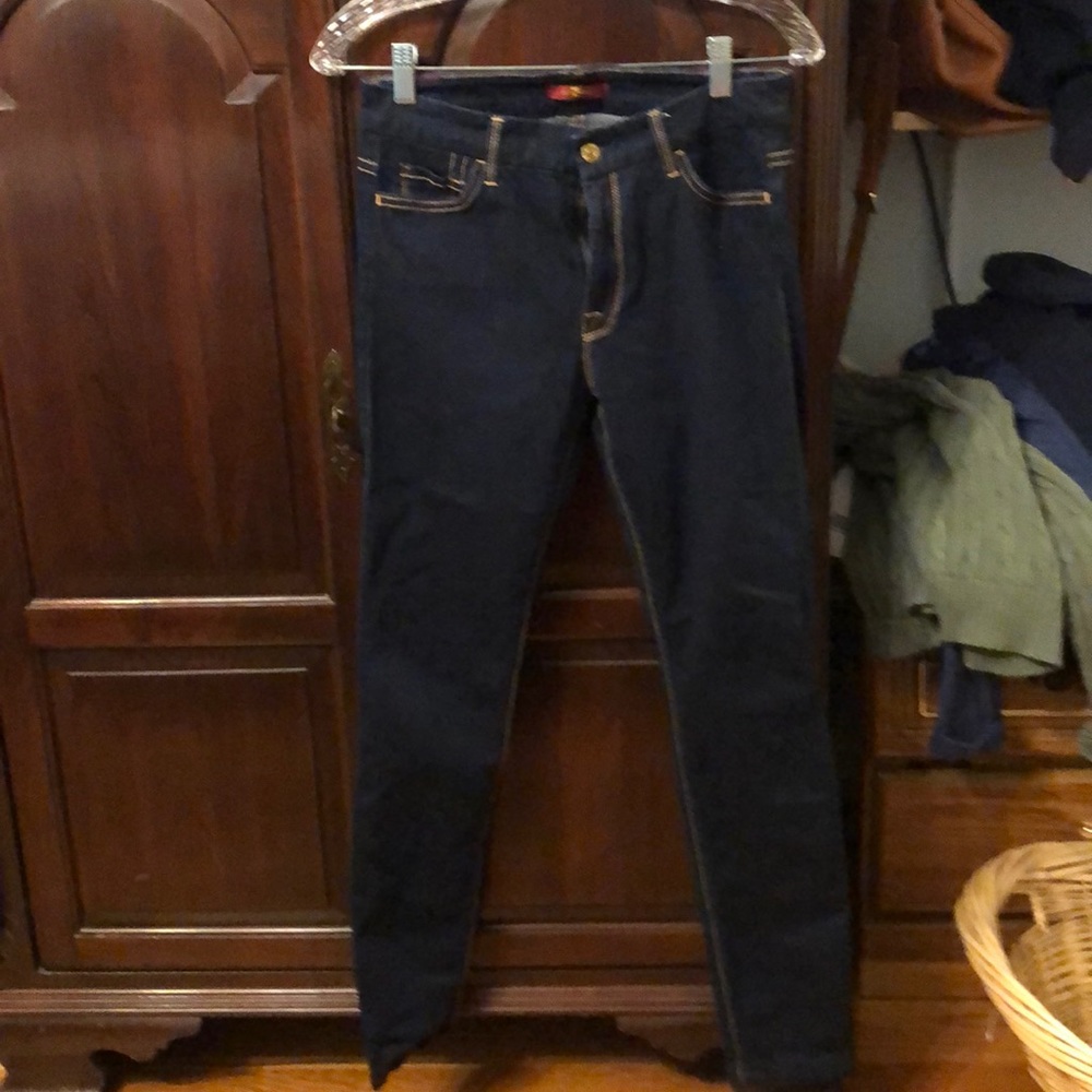 7 for all Mankind High Rise Skinny Ankle